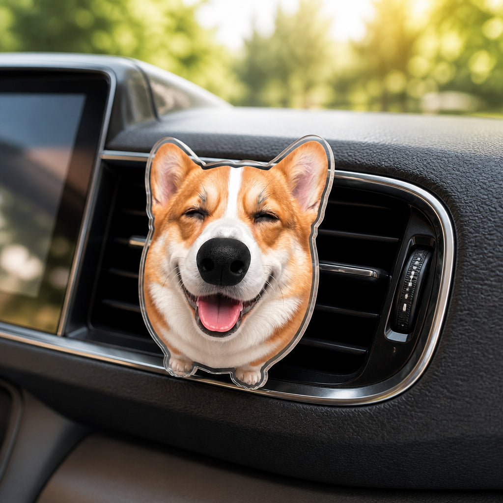 Smiling Corgi Car Vent Clip – Cute Dog Badge - Car Vent Clip 3e75542b-6fc1-4129-ba88-41d975c4a77e.jpg