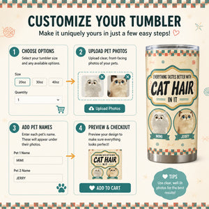 Retro Cat Hair Personalized Pet Tumbler - Personalized Tumbler 3e76fdcb-151f-4e20-9a89-09fa9608060b.jpg