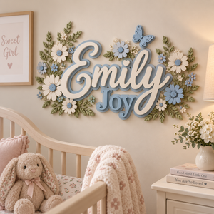 Personalized Nursery Name Sign, Custom Floral Baby Name Wall Decor, 3D Wooden Nursery Sign, Baby Girl Room Decor, Baby Shower Gift 3e7c7067-24f1-4afe-9e42-d1c5fa10ff96-cceb3882-053e-4a6a-9561-3e1036f9f0a0.png