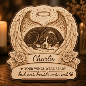Pet Memorial Winged Heart Desk Plaque – Photo + Name - Personalized Wooden custom shape Standing 2 layer (5mm) 3e85802c-f744-48a3-950d-374a5bdb10df.png
