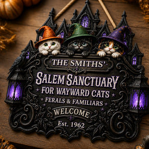 Personalized Salem Sanctuary Cat Door Sign - Personalized Wood Sign 3e9f639e-a7d2-4c7e-99ad-76e4f41e3275.jpg