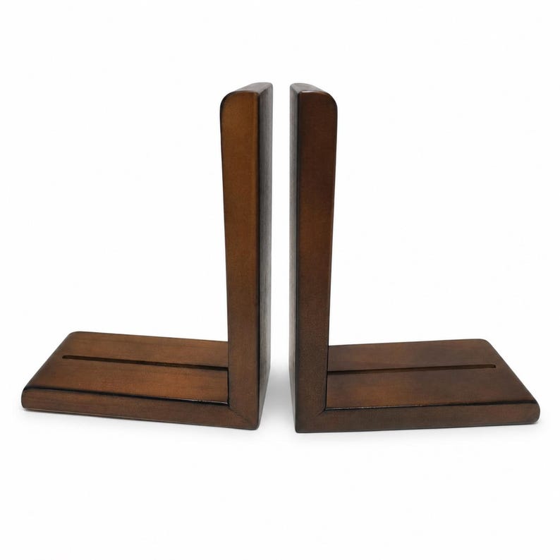 Monstera Stained Glass Bookends, Walnut Wood Botanical Book Decor, Tropical Plant Bookshelf Accent, Book Lover Gift, Housewarming Gift 3ea33e27-d79d-4dc5-8386-fd7cf3efe593-j2.jpg