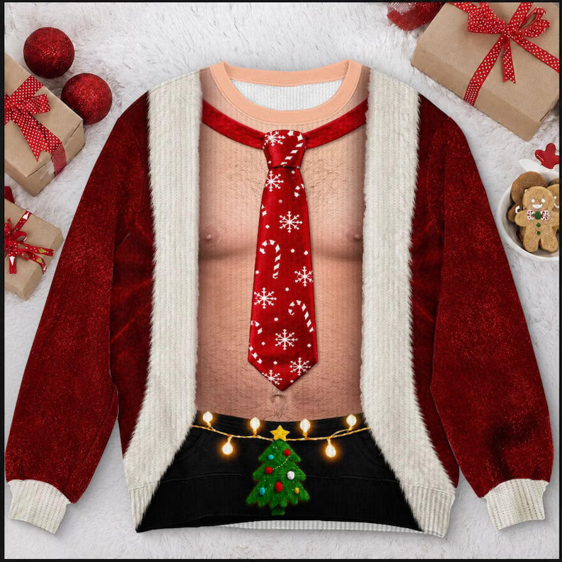 Funny Santa Abs Ugly Sweater, Hairy Chest 3D Print Holiday Party Gift, Chirstmas Gag Gift, Men Women Crewneck Pullover 3ea730b1-3da9-4818-96d0-e143dbfb9e0c-fdgfdg-2-.jpg
