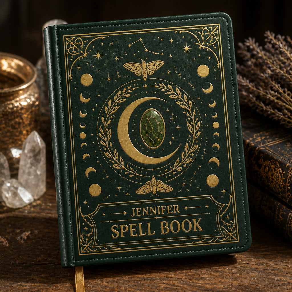 Personalized Lunar Spell Book Leather Journal - Personalized Graphic Leather Journal 3ea88544-518a-4d4e-970b-d4f88acdbfdf.jpg