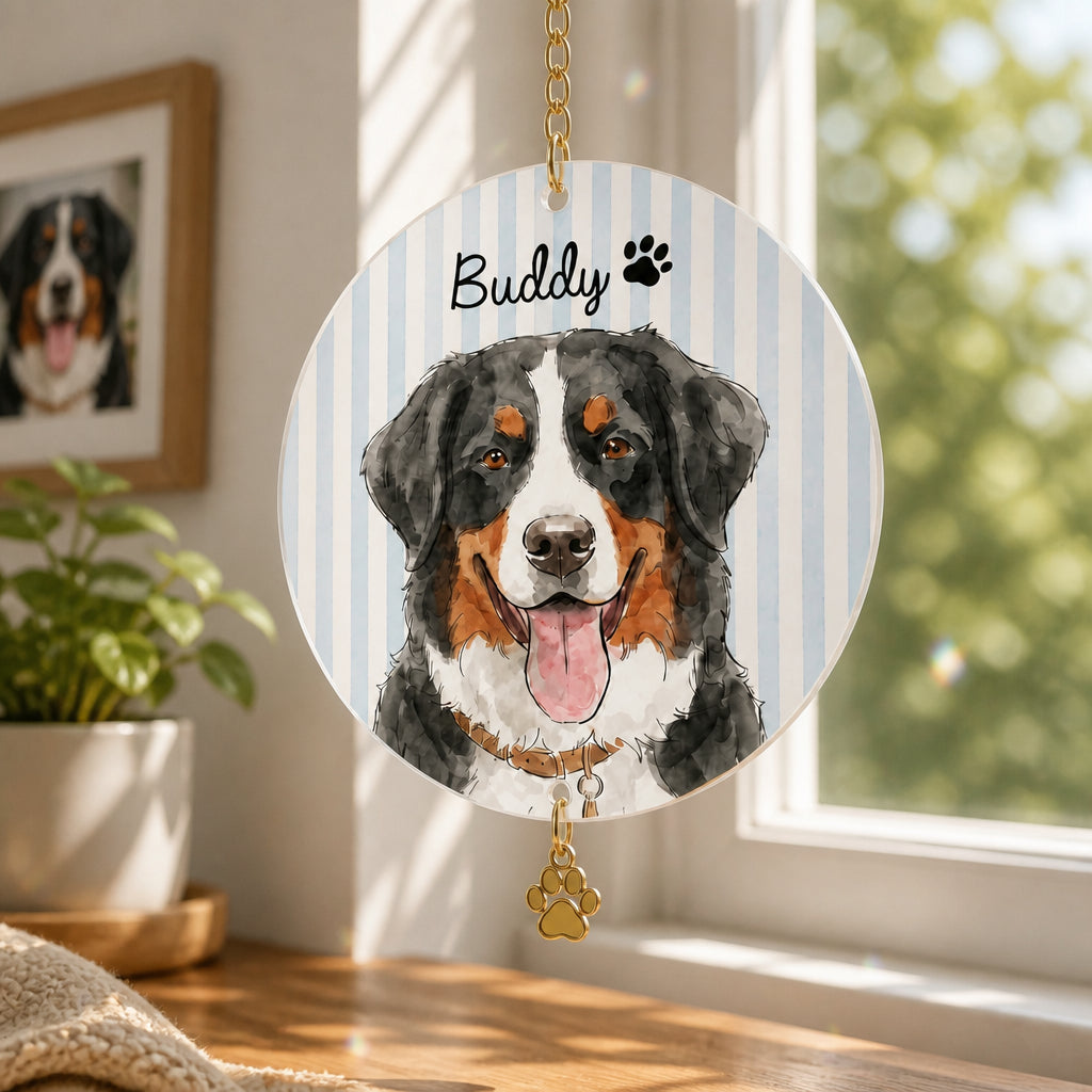 Custom Pet Portrait Hardcover Notebook - Personalized 1 Layered Suncatcher with Charm 3eab3f5c-19ac-4a78-8270-c97de6a7372f.jpg