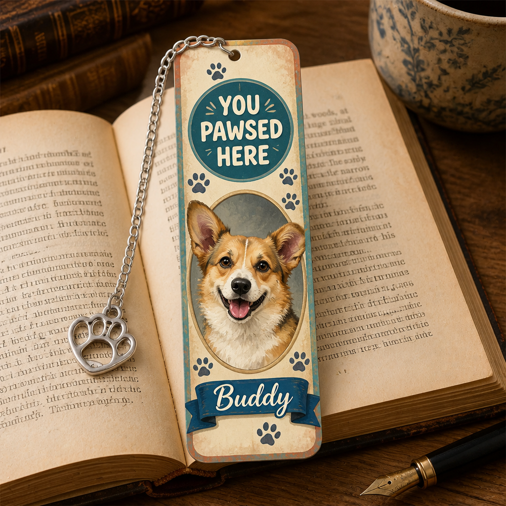 You Pawsed Here – Personalized Pet Portrait Acrylic Bookmark - Personalized Acrylic Bookmark 3ed11293-072f-4d74-873f-88be22ab3074.png