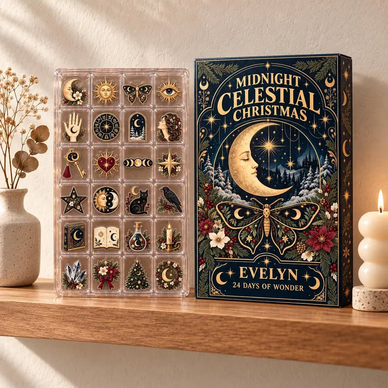 Personalized Midnight Celestial Advent Calendar: 24 Mystical Charms Christmas Blind Box 3f2d30d2-2094-43be-9a87-a8860ac03187-d-3-.webp