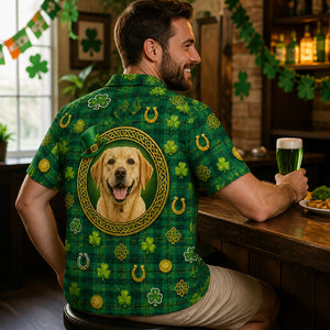 Lucky Pup St. Patrick’s Hawaiian Shirt – Upload Your Pet Photo - Personalized Hawaiian Shirt 3f2dbb54-a16e-4b88-8e19-6c3a60c9a01e.jpg