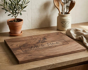 Personalized Walnut Cutting Board, Custom Wedding Gift, Engraved Couples Name, Bridal Shower 3f6ed459-3a46-4990-adfd-b21e77c18412-DSFSDDGFDFDFG-2-.webp