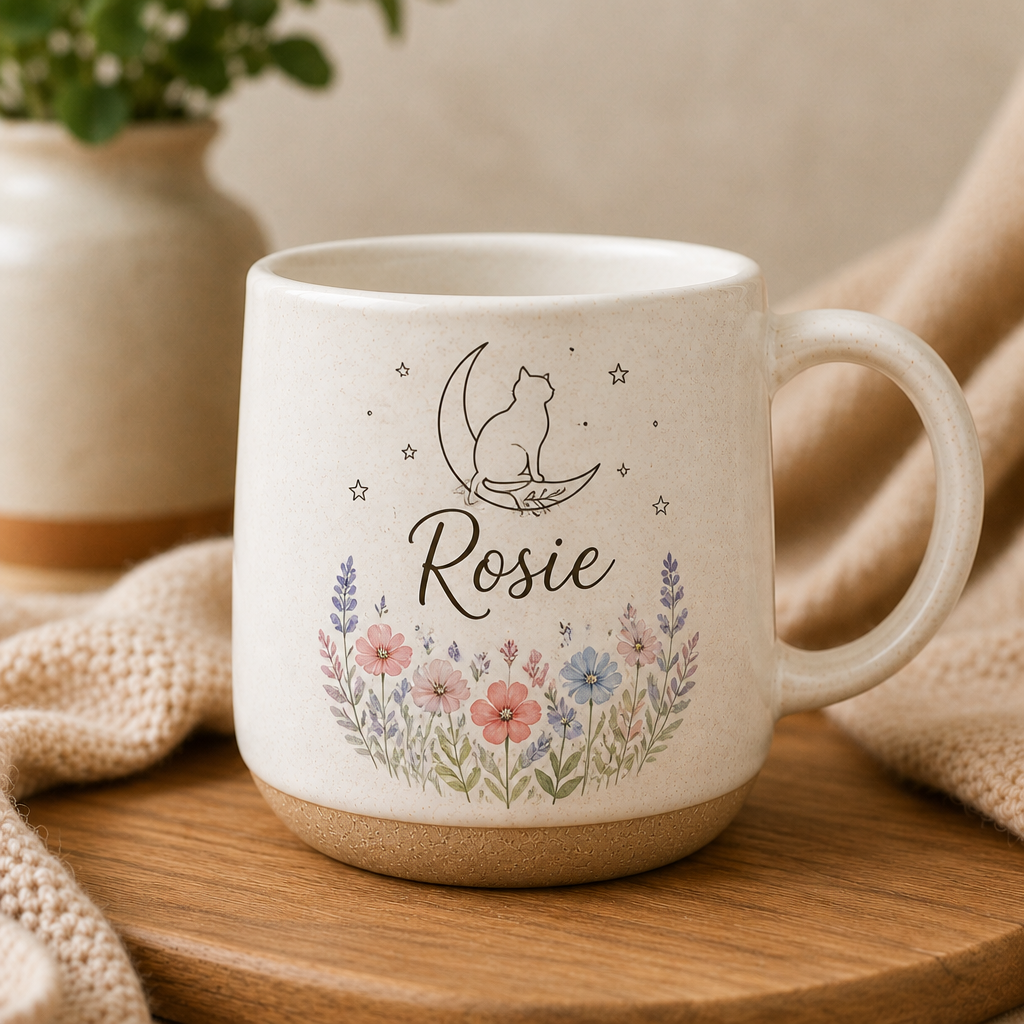 Personalized Cat Line-Art Pottery Mug with Wildflower Meadow - Personalized Pottery Mug 3f723f18-9502-410f-a45e-dbf54fabc9d9.png