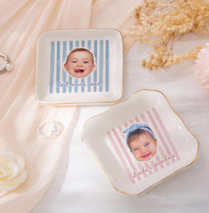 Personalized Baby Face Trinket Tray, Mothers Day Gift For Grandma, Grandma Gift from Grandkids, Nana Ring Dish, Birthday Gift For Grandma 3f739c81-7981-4a0a-81b6-e7be79024715-11.jpg
