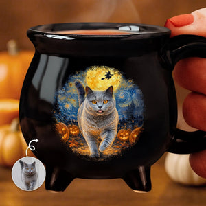 Custom Photo Starry Night Coffee Mug - Personalized Halloween Birthday Gifts For Dog Cat Lovers, Dog Dad And Mom, Cat Owners - Stay Spooky Stay Purrfect 3f7d9c91-57b6-4510-a7af-40a085b41e67-1.jpeg