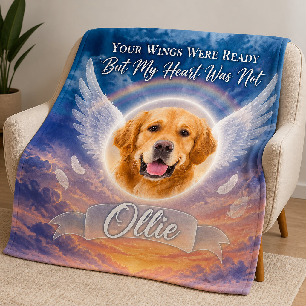 Pet Memorial Photo Blanket – Your Wings Were Ready - Personalized Blanket 3f8c5fb0-9dcd-4915-9718-e30186a27b16.jpg