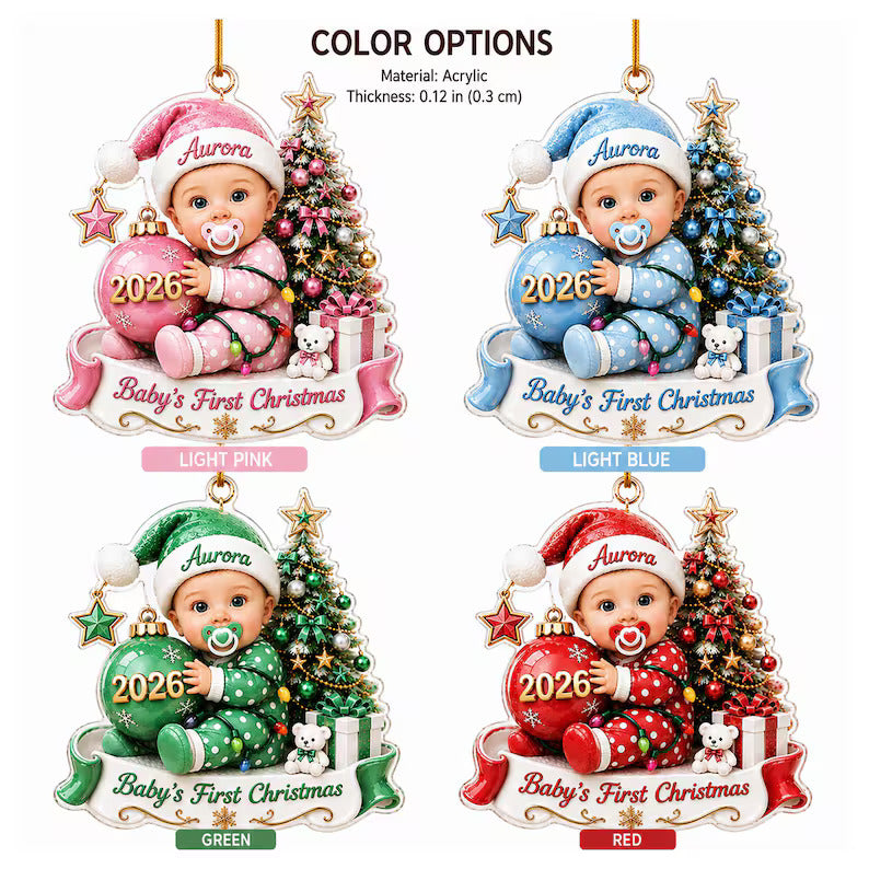 Custom Baby’s First Christmas Ornament 2026, Custom Baby Name Acrylic Ornament, First Christmas Keepsake, Newborn Baby Gift 3f94e482-83fa-4746-83b0-f5cd8674f49e-dfghdrtyg-1-.jpg