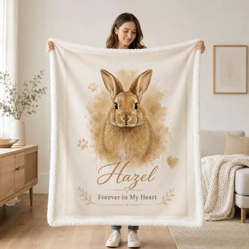 Personalized Watercolor Pet Memorial Blanket, Custom Pet Photo Blanket, Dog Cat Rabbit Loss Gift, Sherpa Fleece Throw 3fb79059-7516-4b1f-81ab-d2bf9eae309a-dfgdfgf-1-.webp