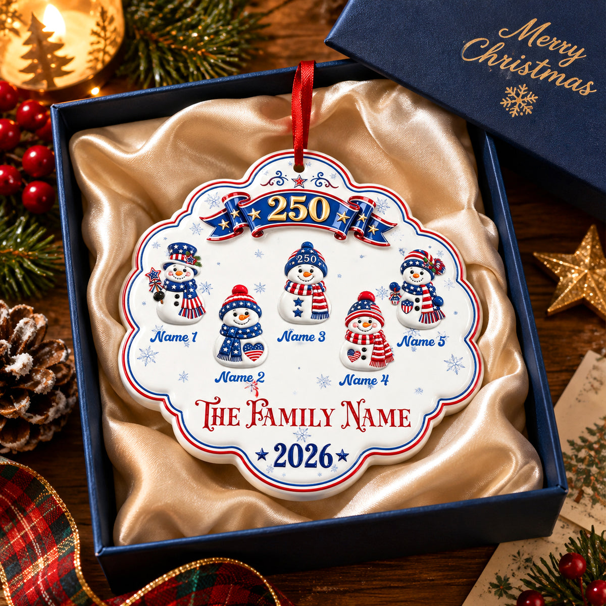 Family Christmas 2026 Ornament - Real 3D Raised Ornament 3fc48779-0b8f-4bae-8c5d-0f26b2b7c199-Banner-4-3-.jpg