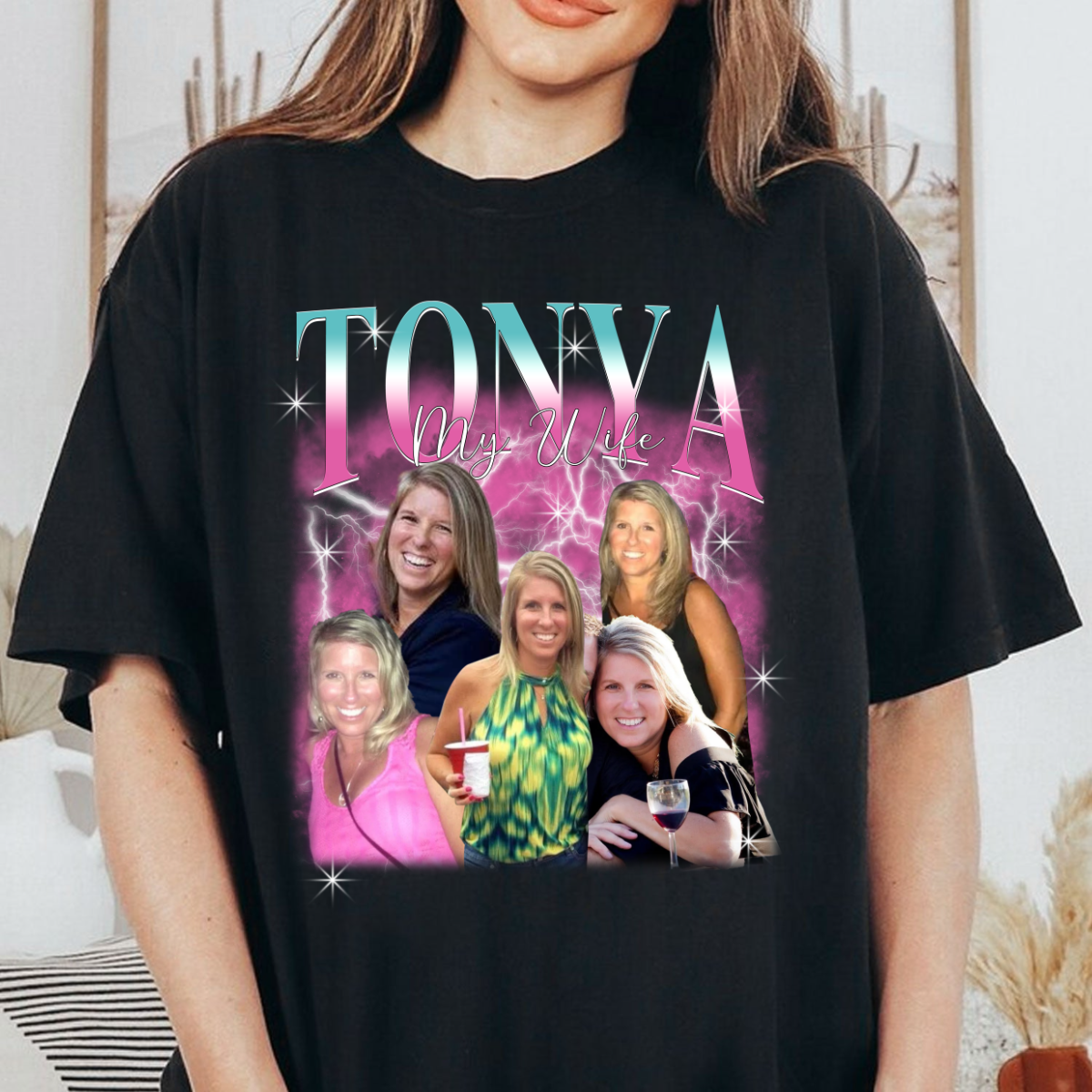 Custom Bootleg Tee, Retro Bootleg Rap Tee, Insert Your Design, Vintage Graphic 90s Tshirt