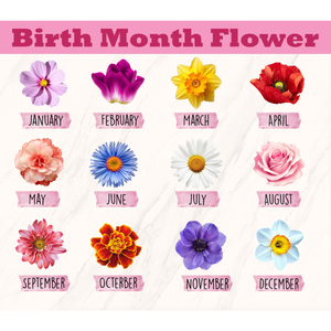 Personalized Best Friend Birth Month Flower Led Night Light, Friendship Gift, Best Friend Gifts, Bestie Gifts, Friendship Lamp, Sisters Gift