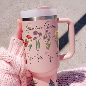 Grandma's Garden Birth Month Flower - Personalized Tumbler - Gift For Mother 4-1_3ecd06f0-99a6-494a-8e7a-44b96326da68.png?v=1714719436