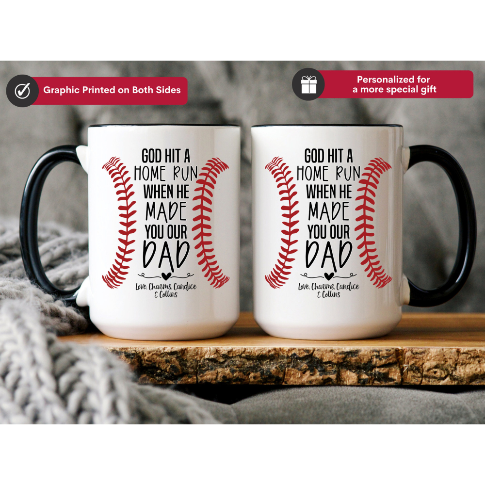 Baseball Dad - Personalized Mug - Gift For Dad, Father's Day, Birthday Gift 4-1_6f289ae8-2a1d-4098-9860-1c27449ab216.png?v=1714981349