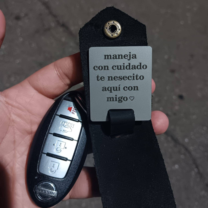 Couple Photo With Message - Personalized Keychain - Gift For Couple