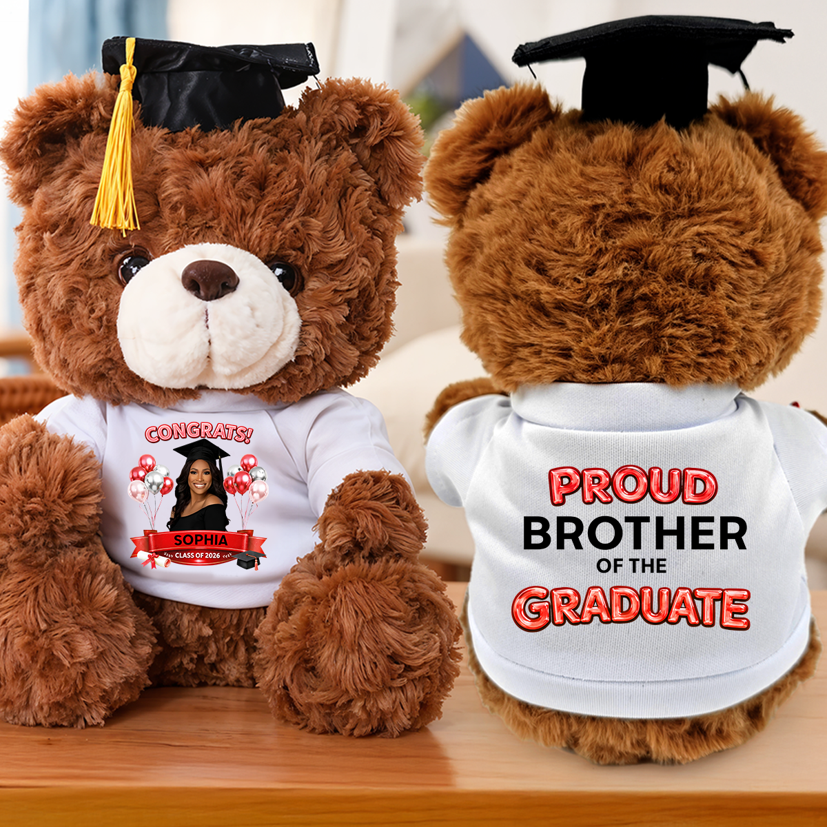Congrats Graduation - Personalized Graduation Teddy Bear 4-brown_2a28b3b4-dab3-4039-a67e-7032e9295c17.png