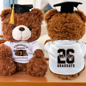 Congrats Class Of 26 Personalized Graduation Teddy Bear 4-brown_c21c1145-8352-4b59-a8b1-d2a94385d7c7.png
