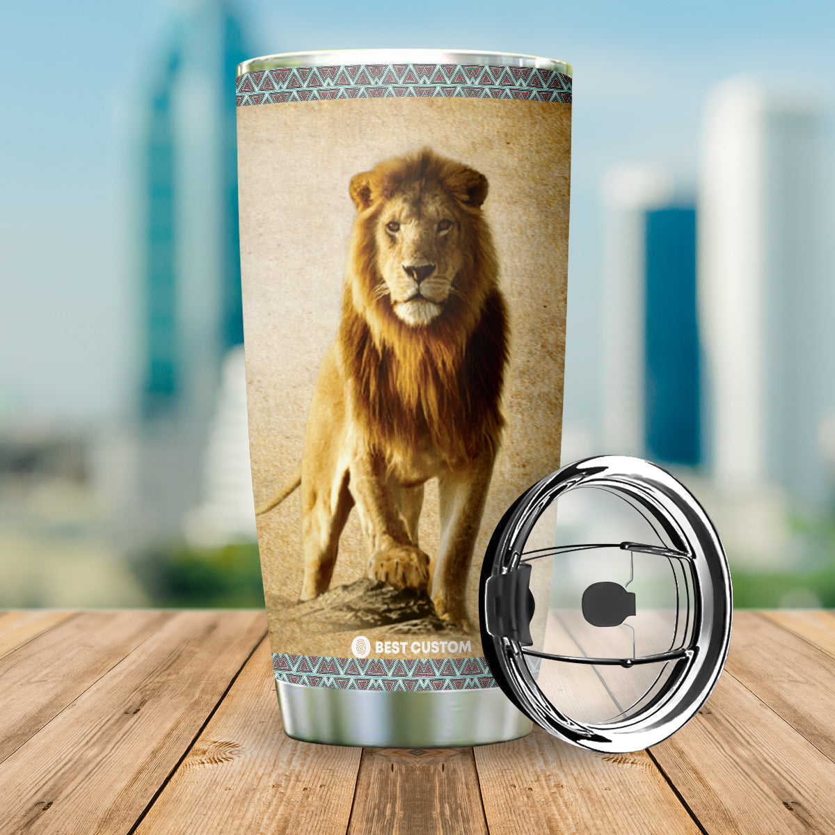 Gift For Son-in-law Tumbler, Lion Blossoms Blooms And Grows - Love, Mom In Law 40.5.jpg
