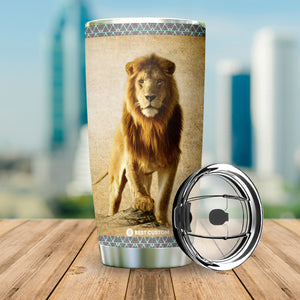 Gift For Son-in-law Tumbler, Lion Blossoms Blooms And Grows - Love, Mom In Law 40.5.jpg