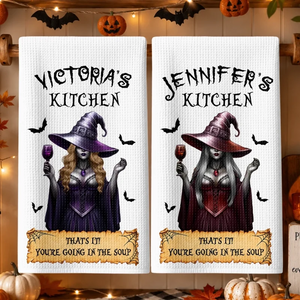 That's It You're Going In The Soup - Custom Witchy Kitchen Towel - Personalized Halloween Birthday Gifts 404d1667-a0d9-44ef-8ddb-bfb5fadacce4-t-i-xu-ng-19-.png