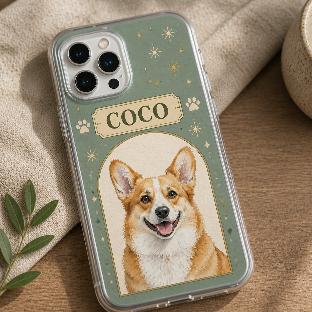 Custom Pet Portrait Phone Case with Name – Mid‑Century Arch Series - Personalized Phonecase 4064287a-b7b6-47a8-b009-8b5414556c22.jpg
