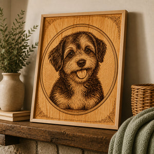 Custom Pet Photo → Wood-Engraved Style Portrait Sign - Personalized Wood Sign 406987f5-c6cf-4265-80f7-0e39ba1d3b68.jpg