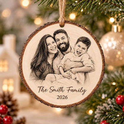 Custom Wooden Family Portrait From Photo Ornament: Family Christmas Keepsake Gift 4089a1df-42fa-4d11-b69d-9231fe582e63-4.jpg