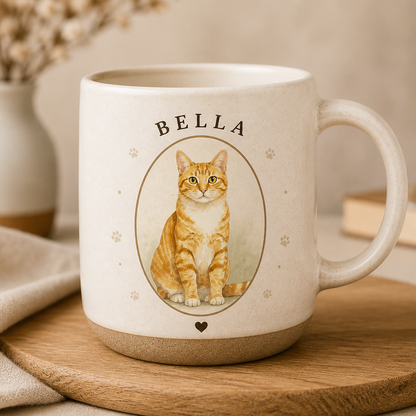 Custom Pet Portrait Pottery Mug – Name & Heart - Personalized Pottery Mug 408ed06e-487f-4327-871a-490dc5cc43a4.png