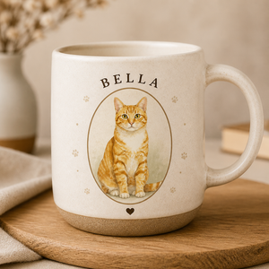 Custom Pet Portrait Pottery Mug – Name & Heart - Personalized Pottery Mug 408ed06e-487f-4327-871a-490dc5cc43a4.png