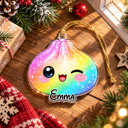 Cute Dumplings Family Christmas Funny Keepsake - Personalized Acrylic Ornament - Christmas Gift for Family 40a697c1-a4ff-4342-9c0a-2008d11ffa34-banner-4-1-.jpg