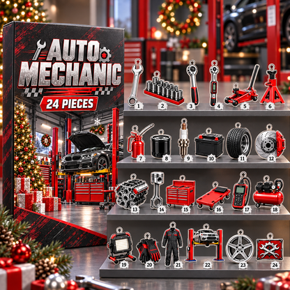 Auto Mechanic Advent Calendar, 24 Acrylic Hanging Ornaments, Profession Christmas Countdown, Career Keepsake Gift 40bdacee-1d31-4543-b690-525c65994dc6-15b13db8-ad3b-4dcc-abc2-660d000d2eb3.png