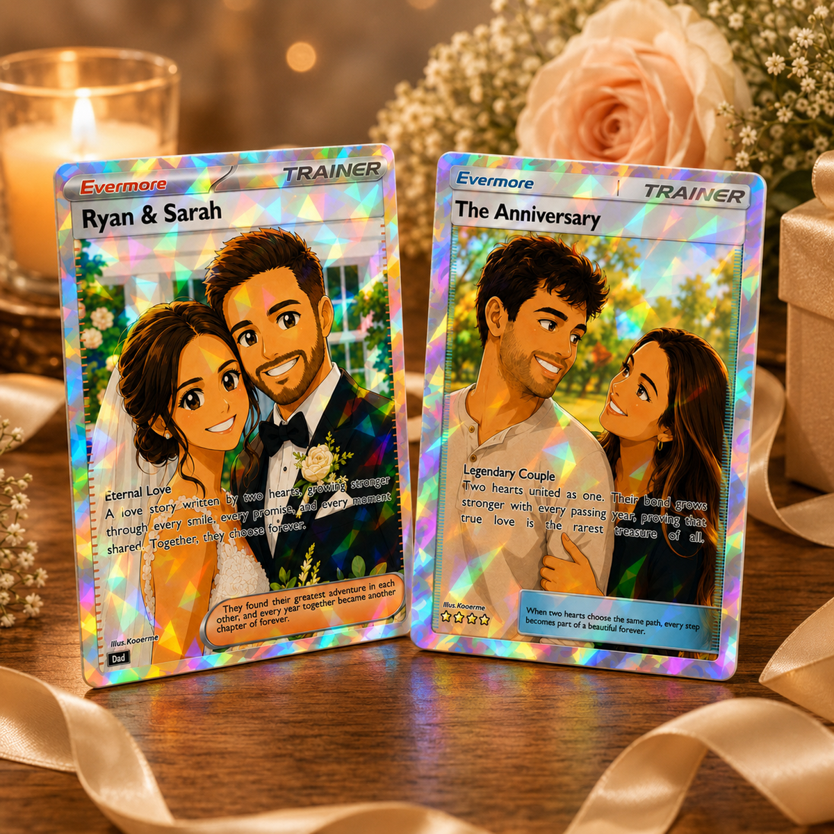 Custom Anniversary Card, Personalized Couple Cards, Photo Anime Wedding Cards, Gift for Him/Her 40f6b78b-1687-4e42-91a7-992b361aabd9-banner-1-1.png