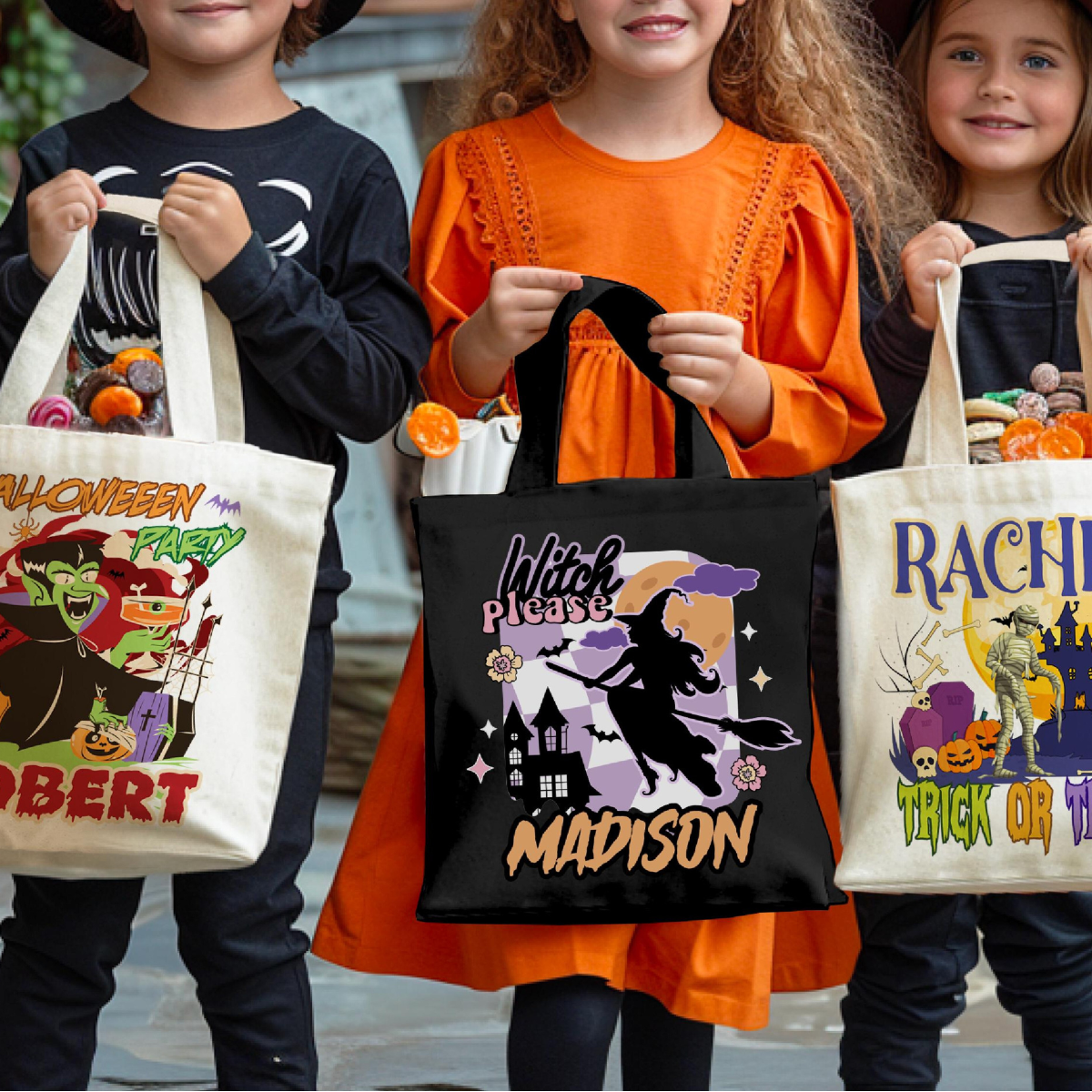 Personalized Halloween Tote Bag, Trick Or Treat Tote Bag, Halloween Bags for Kids Halloween Tote Bag for Gift, Candy Bags Halloween Basket 412f02e9-a1ae-40c0-a7cf-7169df247529-2.png