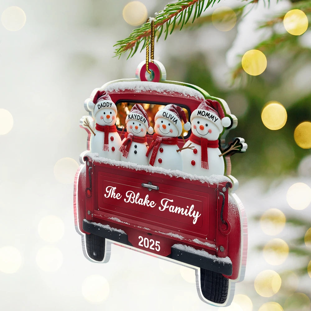 Christmas Snowman Family - Personalized Custom Shaped Acrylic Ornament 413194e8-fb9d-4f66-85a1-78d967966a11-ChristmasSnowmanFamily-PersonalizedCustomShapedAcrylicOrnament-AT1815-CLA1444-MK-1-1-.jfif