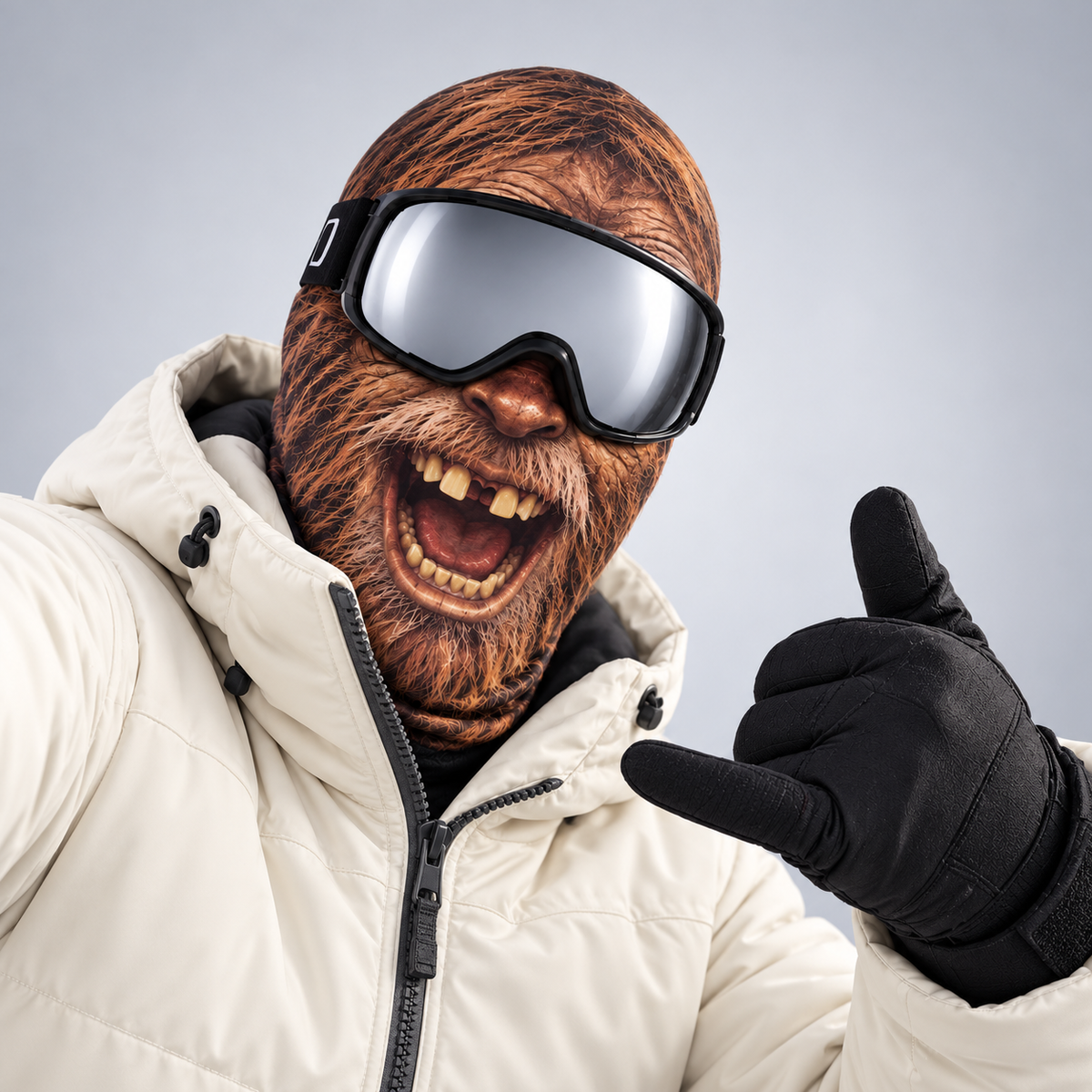 Bigfoot Sasquatch Balaclava Mask, Yeti Ski Face Cover, Funny Winter Headwear, Gift for Bigfoot Lovers 4131f2c6-a1f0-44d5-b87c-e0e411ad63f1-M-t-n-Bigfoot-c-ng-parka-kem-2.png