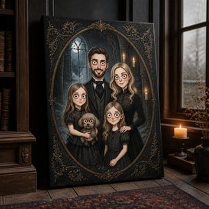 Custom Gothic Big-Eyed Family Portrait Canvas - Personalized Canvas 41457ad2-0628-4d15-9435-91126f1f74e6.jpg