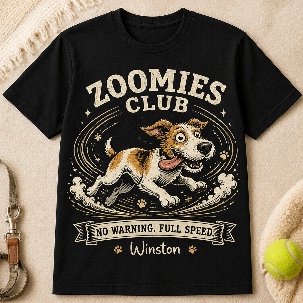 Zoomies Club – Custom Pet Cartoon Tee - Personalized T-shirt 4185742a-6276-4f30-b19e-519d06b32c31.png