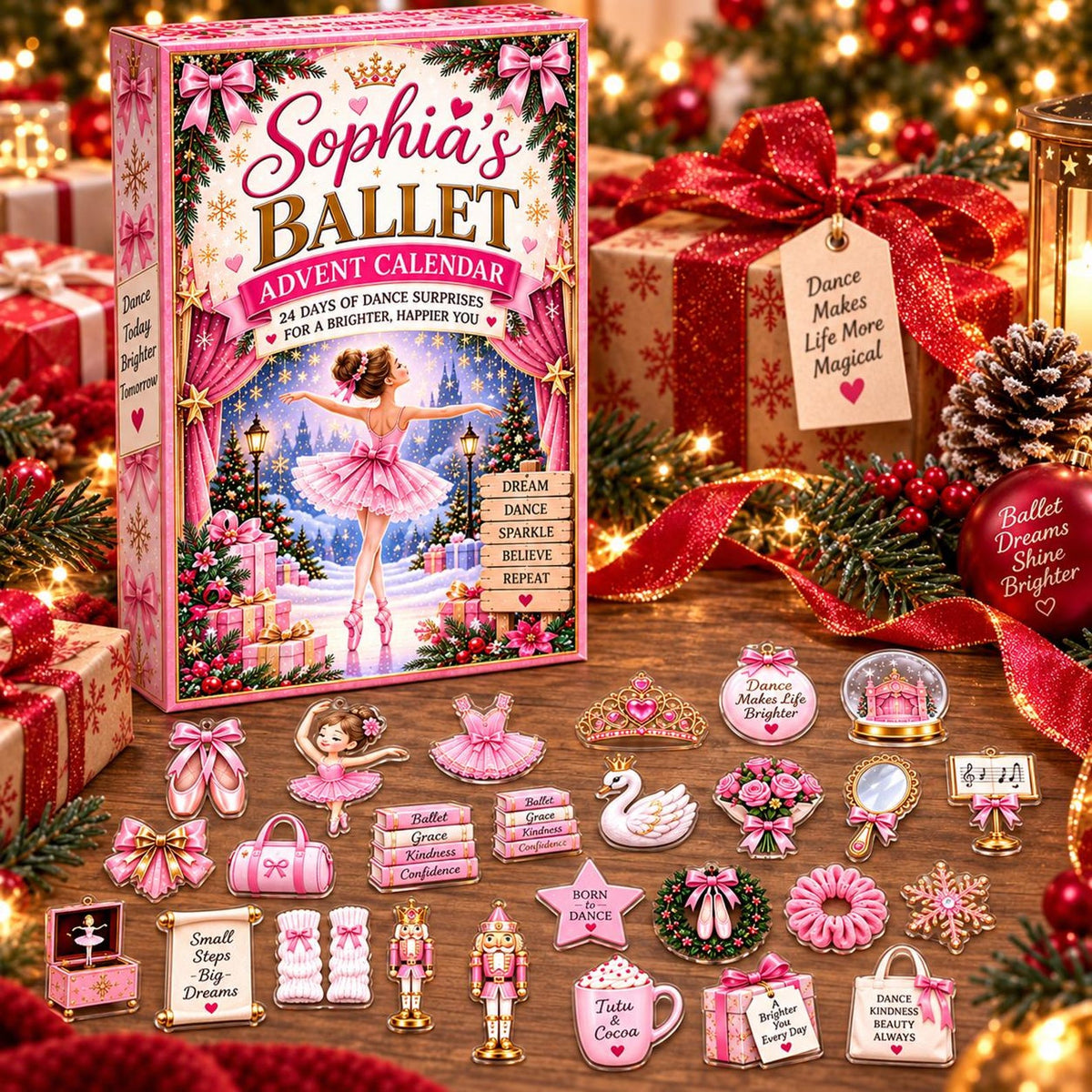 Personalized Ballet Advent Calendar, Custom Name Ballerina Christmas Countdown Box, 24 Days Dance Surprises Gift for Kids 418d44f0-51aa-4b85-bbf9-2f1efc61846b-il_1588xN.8555857551_1cum.jpg