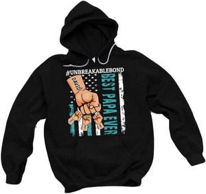 Personalize Best Grandpa Dad Ever Shirt - Custom Fist Bump Papa Father Shirt Hoodie Sweatshirt Unbreakablebond Father's Day Gift