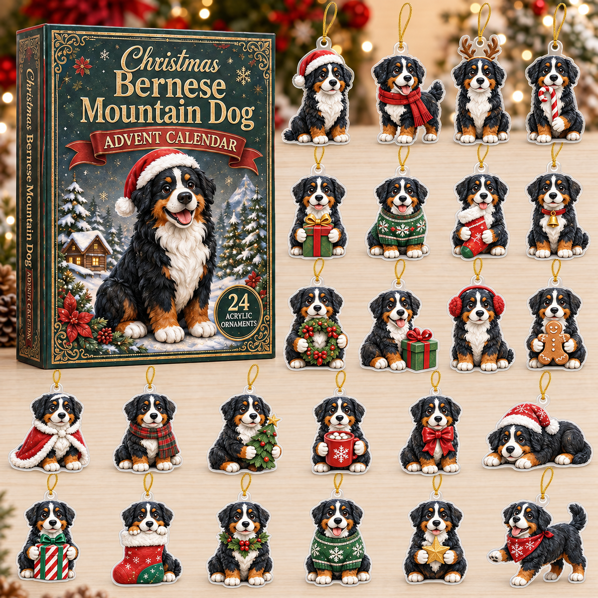 Christmas Bernese Mountain Dog Advent Calendar 2026 - 24-Day Festive Countdown, Acrylic Charms Blind Box - Gift For Bernese Mountain Dog Lovers 41bb9868-614f-48f7-bba6-8078265a75ec-bernese-box-charms.png