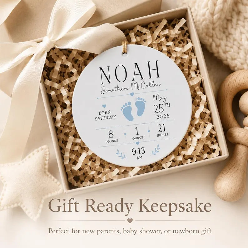 Personalized Baby Photo First Christmas Ornament, Baby Boy Birth Stats Ornament, Custom Name & Photo Ceramic Newborn Keepsake Gift 41d119b3-a7f6-462a-921f-60248f8eced1-f-fdg-4-.webp