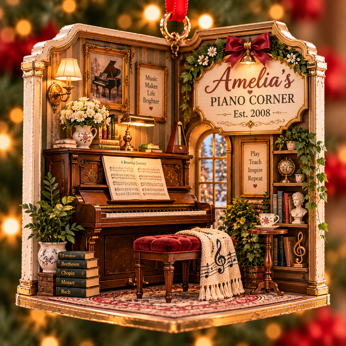 Personalized Piano Corner Christmas Ornament – Custom Name & Year, Piano Lover Gift, Pianist Christmas Gift, Piano Teacher Gift 41dddd37-3171-4e35-96ac-7e7dc72a6106-Amelia-s-Cozy-Piano-Corner-Ornament-1.png