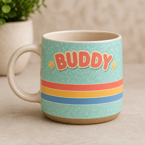 Custom Pet Portrait Name Mug - Personalized Pottery Mug 41f6376b-d746-4c04-aa7f-93b7267497bd.jpg