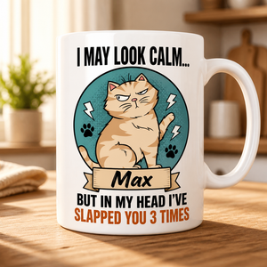 Personalized Grumpy Cat Calm But Slap Mug - Personalized Mug 42015ce6-a31e-48c2-b6b0-854a5fa9684a.png